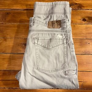 Mountain Khakis Camber 105 Pants Mens 36x32 (Fits 36x31) Gray Classic Workwear